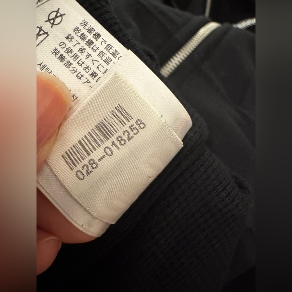 CHROME HEARTS ASPEN EXCLUSIVE HEAVY WEIGHT HOOD ZIP UP BLACK MEDIUM - Picture 10 of 10